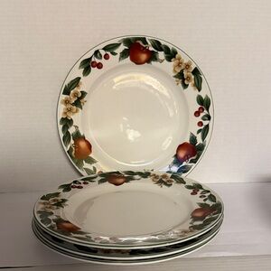 Vintage CADES COVE Dinner Plates SET OF FOUR